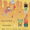 สวิตช์ Randm E-Cig ขนาดเล็กที่มี 2 รสชาติผสม